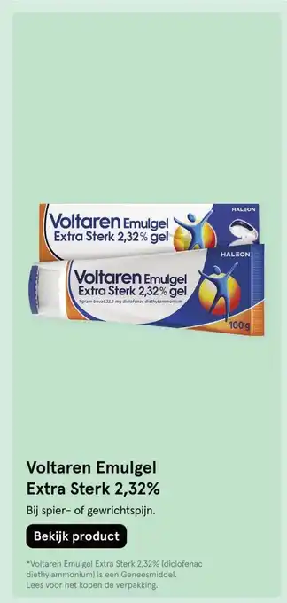 Etos Voltaren Emulgel Extra Sterk 2,32% aanbieding