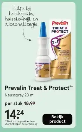 Etos Prevalin Treat & Protect** aanbieding