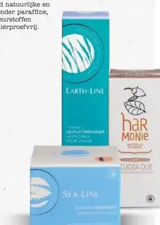 Ekoplaza Sea.Line-Earth.Line-Harmonie VERZORGINGS- PRODUCTEN aanbieding