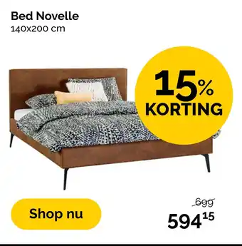 Beter Bed Bed Novelle 140x200 cm aanbieding