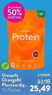 Holland & Barrett Orangefit Plantaardige Proteïne Chocosmaak – 260g aanbieding