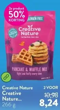 Holland & Barrett Creative Nature Pannenkoek & Wafel Mix aanbieding