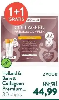 Holland & Barrett Collageen Premium Complex Ananassmaak - 30 shots aanbieding