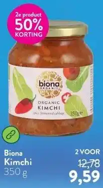 Holland & Barrett Kimchi aanbieding