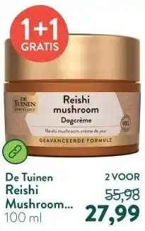 Holland & Barrett Reishi Mushroom Dagcrème aanbieding