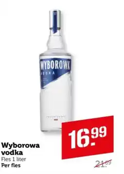 Coop Wyborowa vodka aanbieding