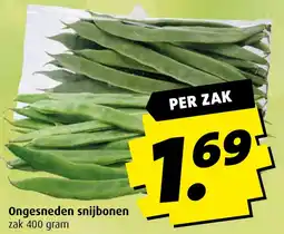 Boni Ongesneden snijbonen aanbieding