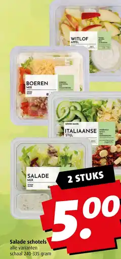 Boni Salade schotels aanbieding