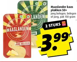 Boni Maaslander kaas plakken 50+ aanbieding