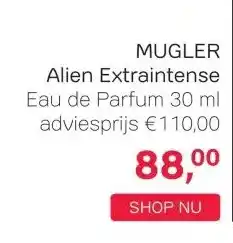 Pour Vous MUGLER Alien Extraintense aanbieding