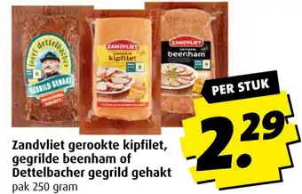 Boni Zandvliet gerookte kipfilet, gegrilde beenham of Dettelbacher gegrild gehakt aanbieding