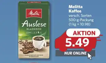 Combi Melitta Kaffee aanbieding