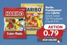 Combi Haribo Fruchtgummi oder Lakritz aanbieding