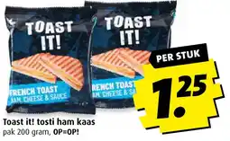 Boni Toast it! tosti ham kaas aanbieding