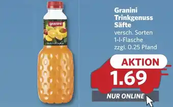 Combi Granini Trinkgenuss Säfte aanbieding