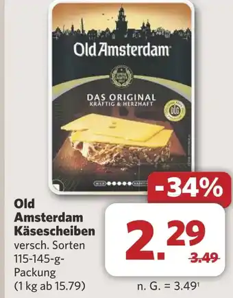 Combi Old Amsterdam Käsescheiben aanbieding