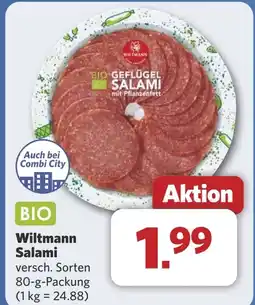 Combi Wiltmann Salami aanbieding