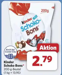 Combi Kinder Schoko Bons* aanbieding