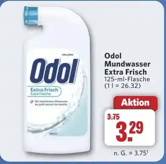 Combi Odol Mundwasser Extra Frisch aanbieding