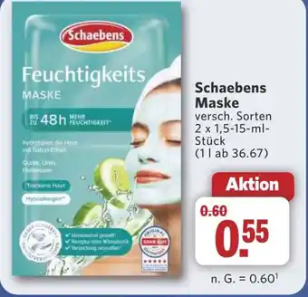Combi Schaebens Maske aanbieding