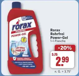 Combi Rorax Rohrfrei Power-Gel aanbieding