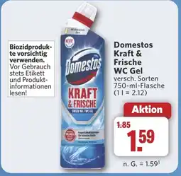 Combi Domestos Kraft & Frische WC Gel aanbieding