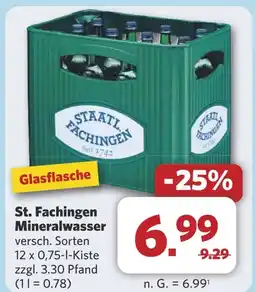 Combi St. Fachingen Mineralwasser aanbieding