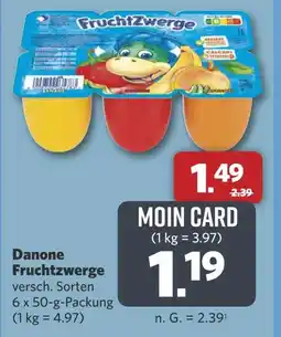 Combi Danone Fruchtzwerge aanbieding