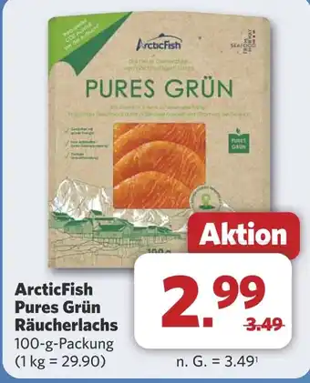 Combi ArcticFish Pures Grün Räucherlachs aanbieding