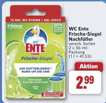 Combi WC Ente Frische-Siegel Nachfüller aanbieding