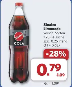 Combi Sinalco Limonade aanbieding