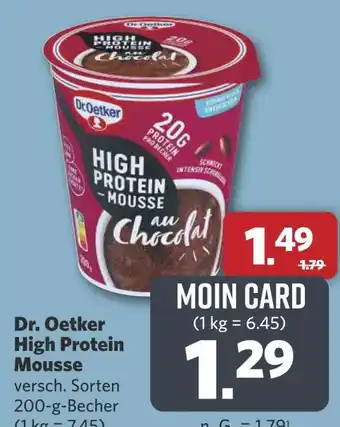 Combi Dr. Oetker High Protein Mousse aanbieding