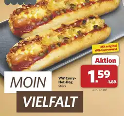 Combi VW Curry- Hot-Dog aanbieding