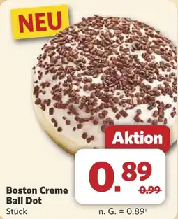 Combi Boston Creme Ball Dot aanbieding