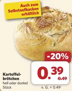 Combi Kartoffel- brötchen aanbieding