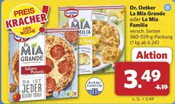 Combi xx Dr. Oetker La Mia Grande oder La Mia Familia aanbieding