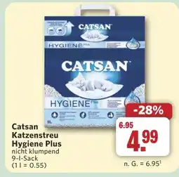 Combi Catsan Katzenstreu Hygiene Plus aanbieding