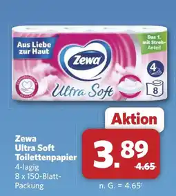 Combi Zewa Ultra Soft Toilettenpapier aanbieding