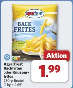 Combi Agrarfrost Backfrites oder Knusper- frites aanbieding