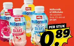 Boni Müllermilk of Milkshake aanbieding