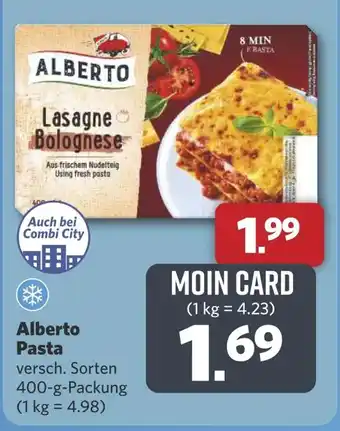 Combi Alberto Pasta aanbieding