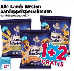 Boon`s Markt Alle Lamb Weston aardappelspecialiteiten aanbieding