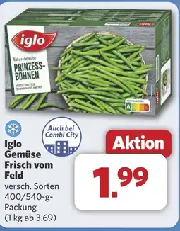 Combi Iglo Gemüse Frisch vom Feld aanbieding