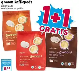 Boon`s Markt g'woon koffiepads aanbieding