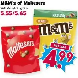 Boon`s Markt M&M's of Maltesers aanbieding