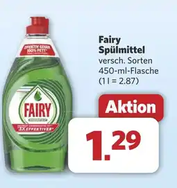 Combi Fairy Spülmittel aanbieding