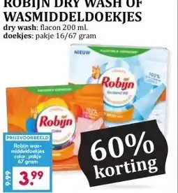 Boon`s Markt ROBIJN DRY WASH OF WASMIDDELDOEKJES aanbieding