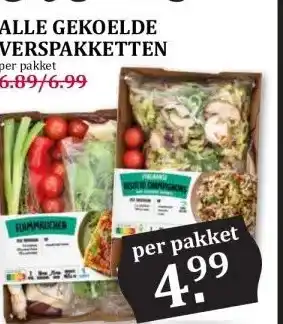 Boon`s Markt ALLE GEKOELDE VERSPAKKETTEN aanbieding