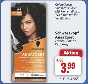 Combi Schwarzkopf Ansatzset aanbieding
