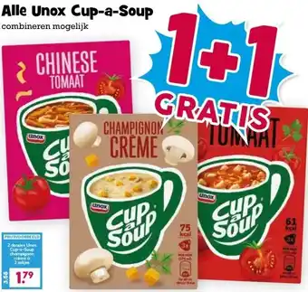 Boon`s Markt Alle Unox Cup-a-Soup aanbieding